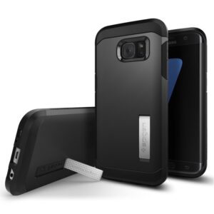 Spigen Galaxy S7 Edge Case Tough Armor - Black