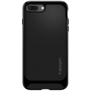 Spigen iPhone 8 Plus / 7 Plus Hülle Neo Hybrid Fischgrät - Shiny Black