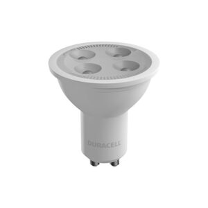 Duracell 5W GU10 Frosted Spot Bulb - White