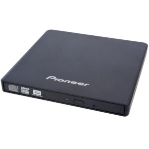 Pioneer 8x Slim USB 2.0 DVD/RW Burner - Black