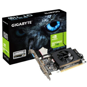 Gigabyte 1GB GeForce GT 710 NVIDIA Graphics Card - Multi-Colour