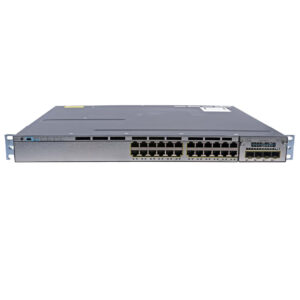 Cisco PoE Switch Ethernet 24 Port WS-C3750X-24P-S V02