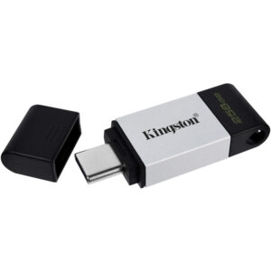 Kingston 256GB DataTraveler DT80 Type-C USB 3.2 Flash Drive - 200MB/s