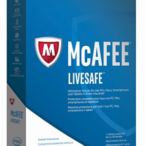 McAfee LiveSafe (50 Device - 1 Jahr)