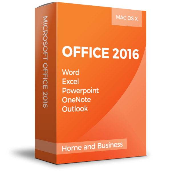 Microsoft Office 2016 Home and Business MAC