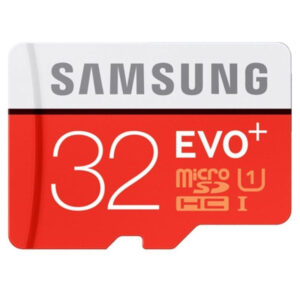 Samsung 32GB EVO Plus Micro SD Karte (SDHC) - 80MBs - FFV