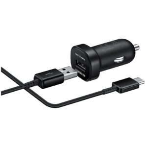 Samsung Fast charge 18W mini Autoladeger?t + USB-C Kabel