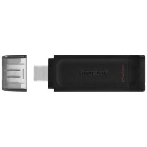 Kingston 64GB DataTraveler DT70 Type-C USB 3.2 Flash Drive - 80MB/s