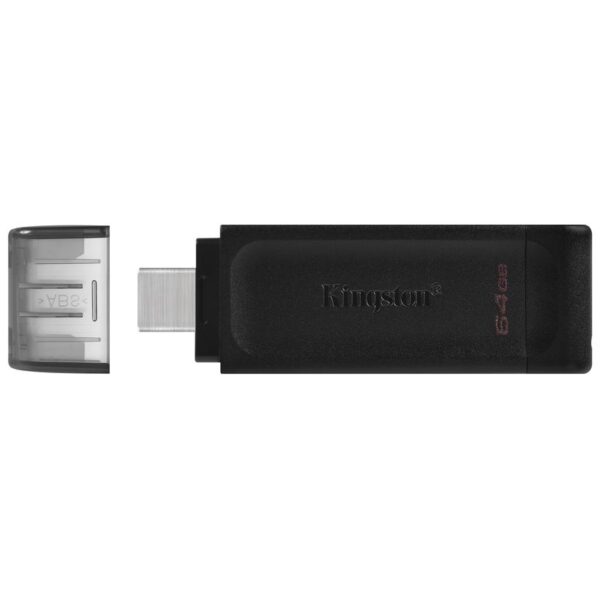 Kingston 64GB DataTraveler DT70 Type-C USB 3.2 Flash Drive - 80MB/s