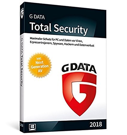 G DATA Total Security (1 PC - 1 Jahr) OEM Lizenzkarte