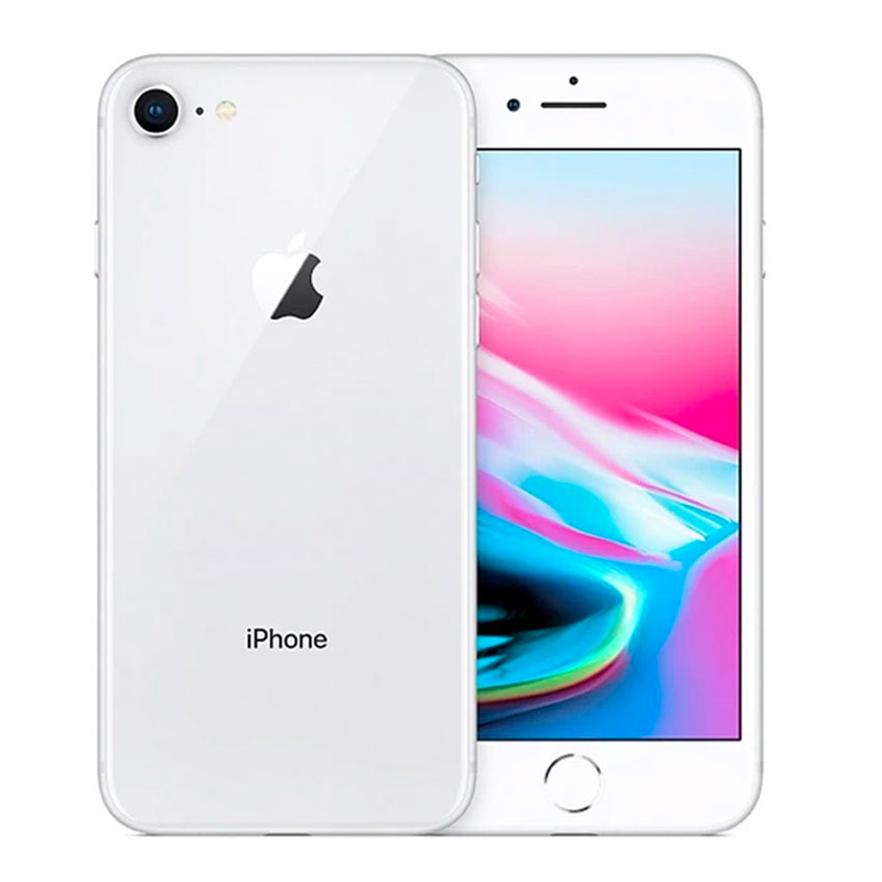 Apple iPhone 8 64GB - Silver - Unlocked (Refurbished - Grade B)
