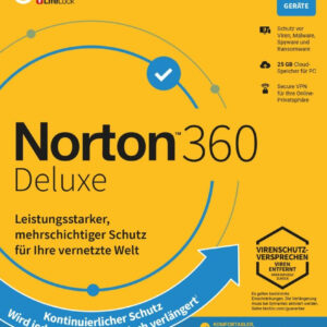 Norton 360 Deluxe inkl. 25GB MD